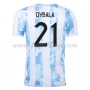 Argentina Landslagströja 2021 Paulo Dybala 21 Hemmatröja..